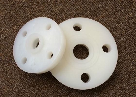 CNC PVDF Polyvinylidene μερών αρσενική σύνδεση νημάτων στολισμάτων φθοριδίου