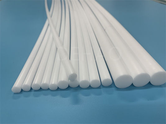 Άσπρο PTFE PTFE ανώτερο Lubricity αντίστασης ράβδων χημικό