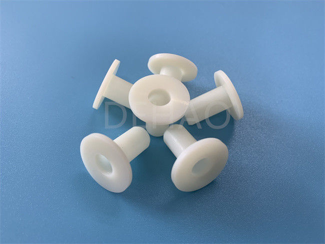 Copolymer ακετάλης μηχανημάτων POM, άσπρο πλαστικό καρύδι βιδών