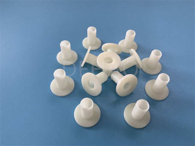 Copolymer ακετάλης μηχανημάτων POM, άσπρο πλαστικό καρύδι βιδών